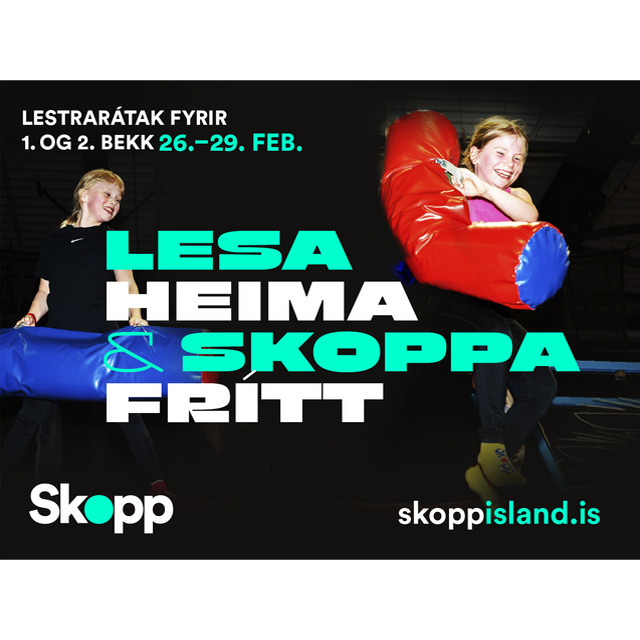 Lestrarátak Billboard og Skopp Ísland